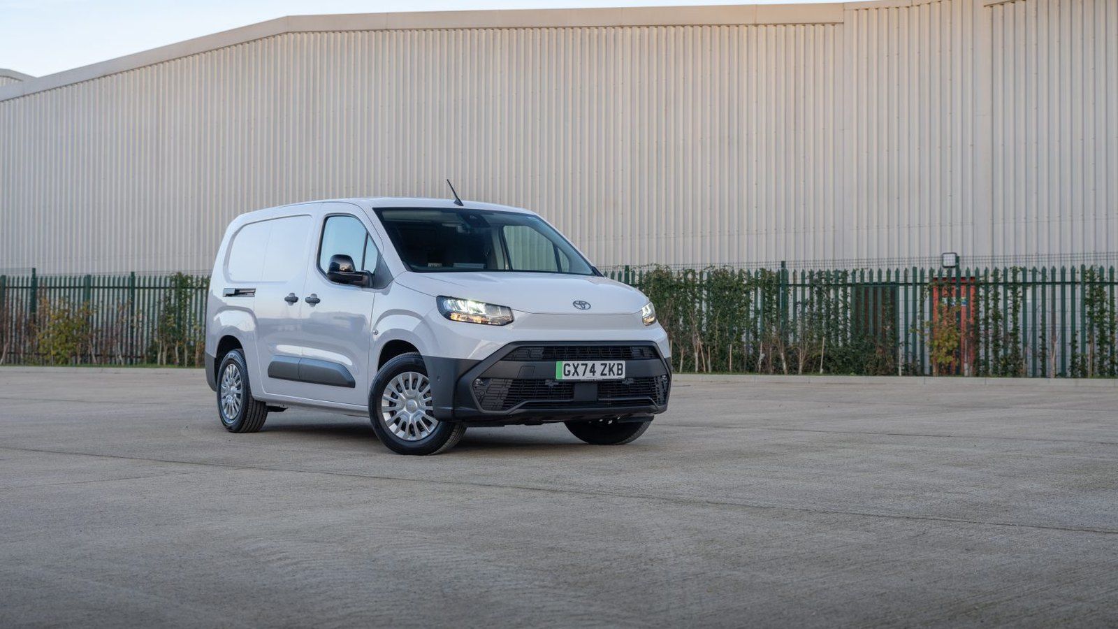 Toyota ProAce City vans undergoing homologation checks