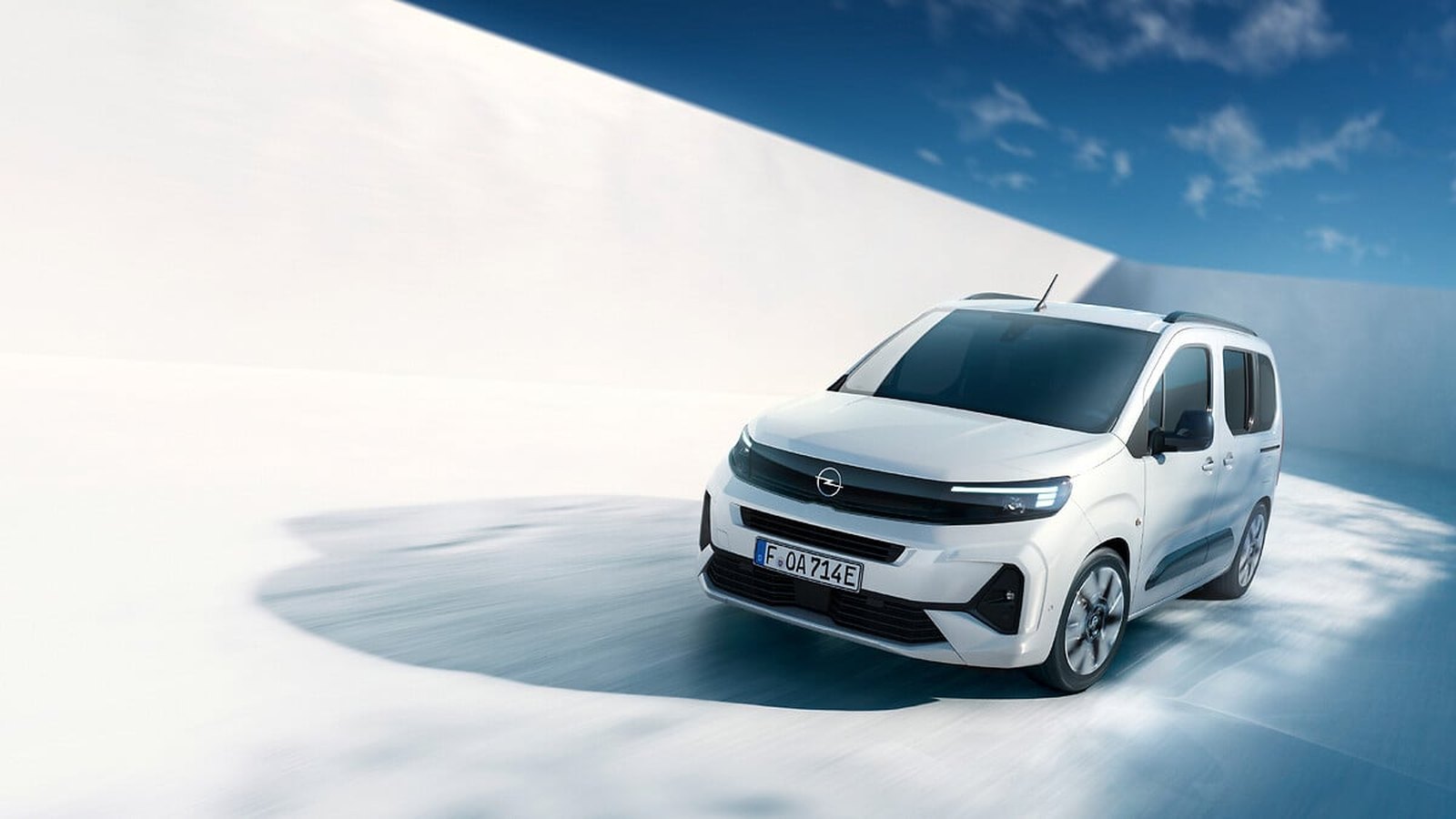 Opel Combo commercial vehicles exported from the assembly plant