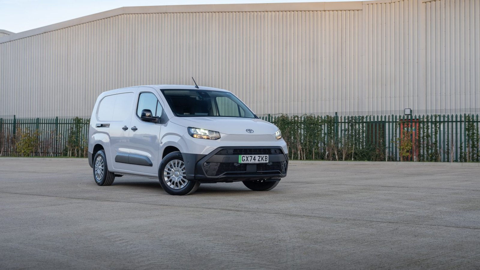 Toyota ProAce City vans undergoing homologation checks